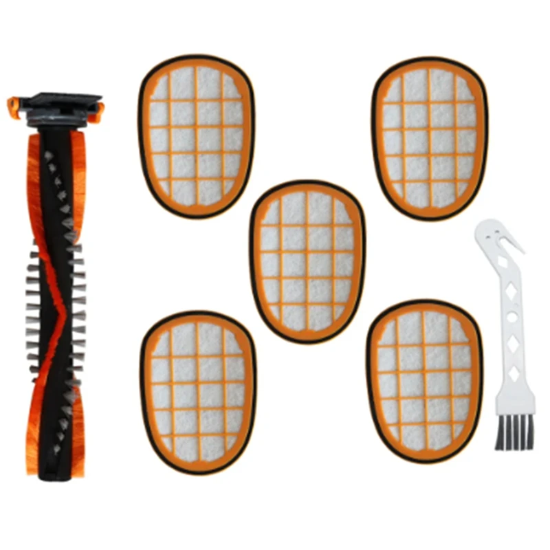 

1Set Replacement Parts For Jaberley Compatible FC6822/6823/6827/6908/6906 Vacuum Cleaner Accessories Filter Filter Roll Brush