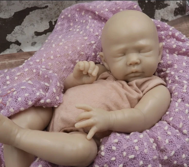 16-дюймовый комплект куклы реборн Zori незаконченный неокрашенный с тканевым