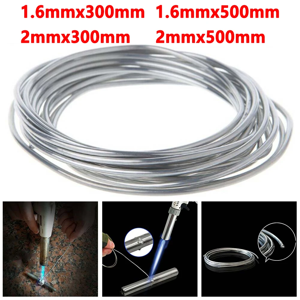 

Low Temperature Welding Rod Aluminum Weld Bars Cored Wire Rod Solder Soldering Tool Steel Copper Flux Welding Rods
