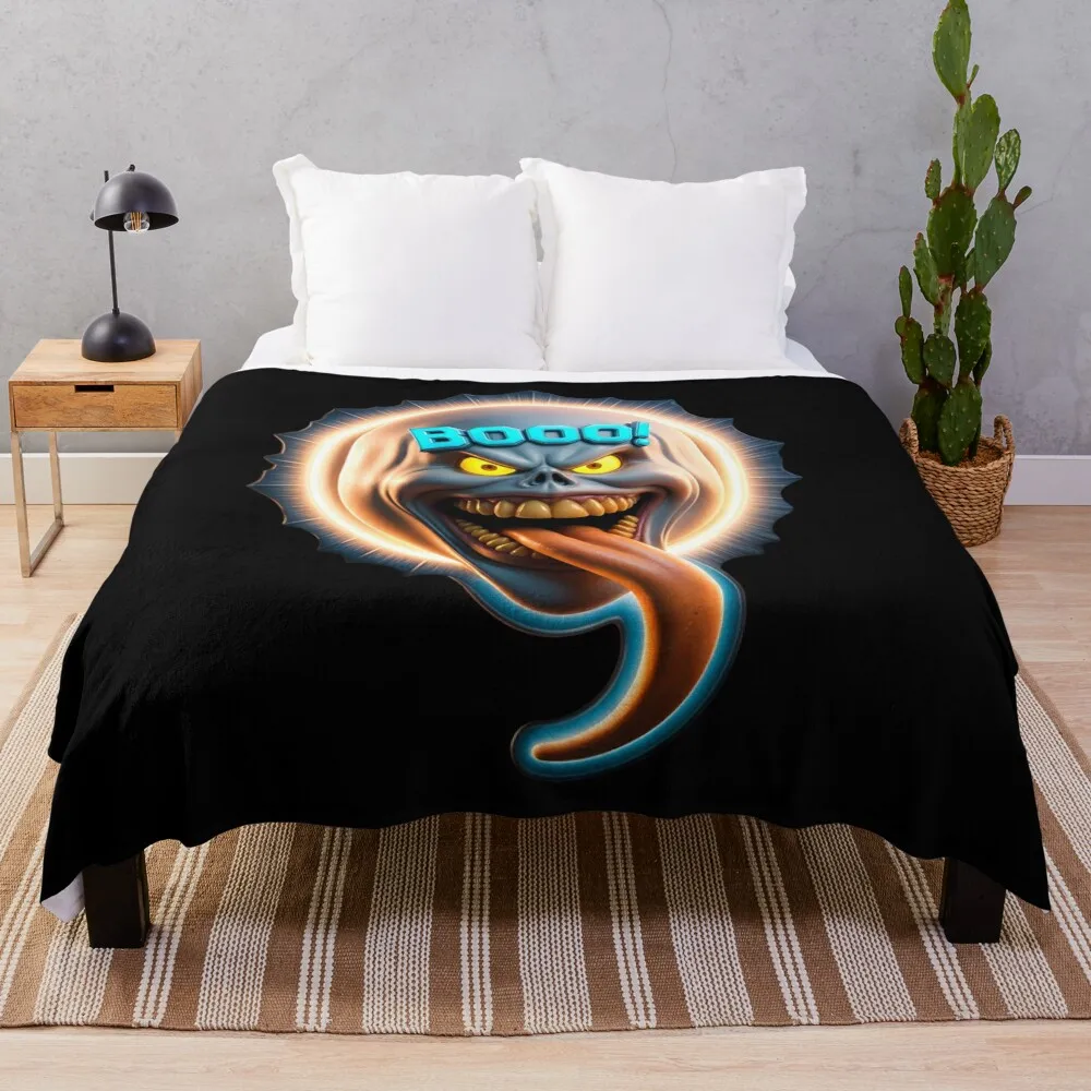 Буо! Забавное одеяло с призраком на Хэллоуин мягкие кровати летние постельные