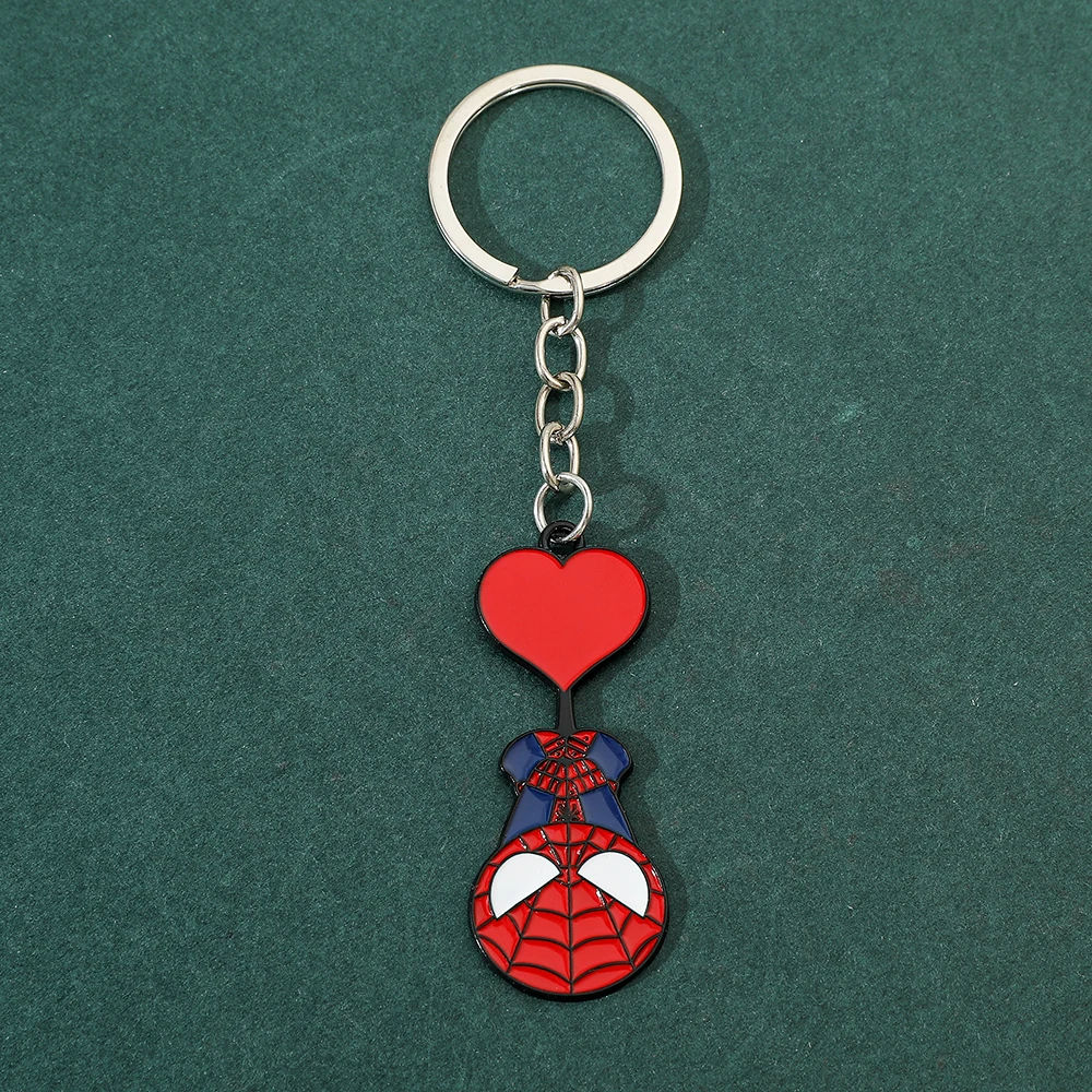 Модель Человека-паука Marvel брелок с изображением Мстителей супергероя для ключей