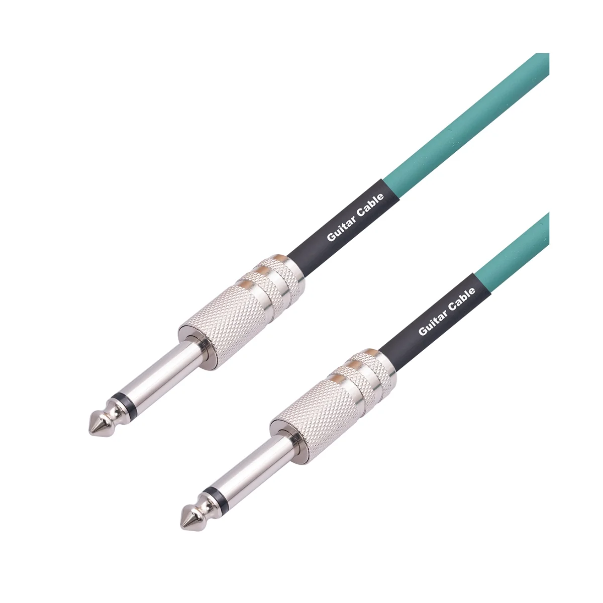

Guitar Instrument Cable Electric Guitar Cord 6.35mm Mono Plug Connect Cable for Guitar Bass Drum Audio Device, 5 Meter