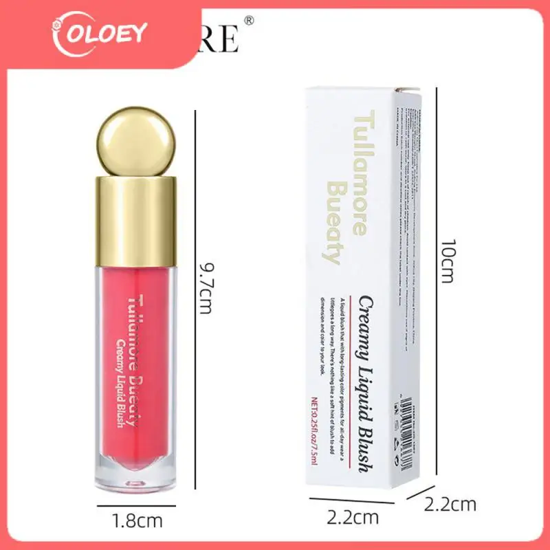 

Румяна от пота, 7,5 мл, румяна, стойкий макияж, восстанавливающая косметика для красоты, жидкие румяна, светящиеся водные румяна