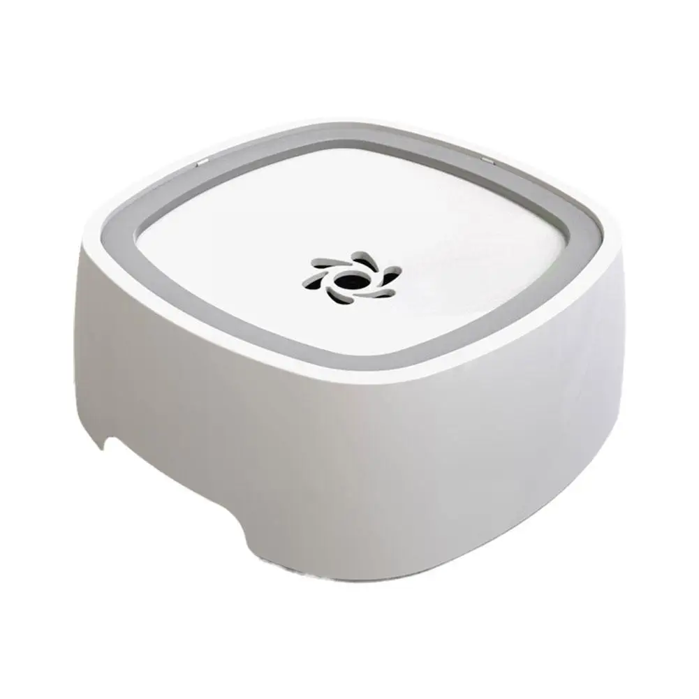 

Pet Spillproof Drinking Bowl Drinker Non-wet Mouth Bowl Floating Splash Dog Bowl Dispenser Drinking Wheel Water F3a8