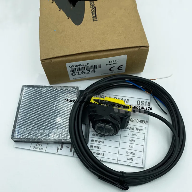 Новый фотоэлектрический переключатель QS18VP6R + QS186E QS18VN6R + QS186E