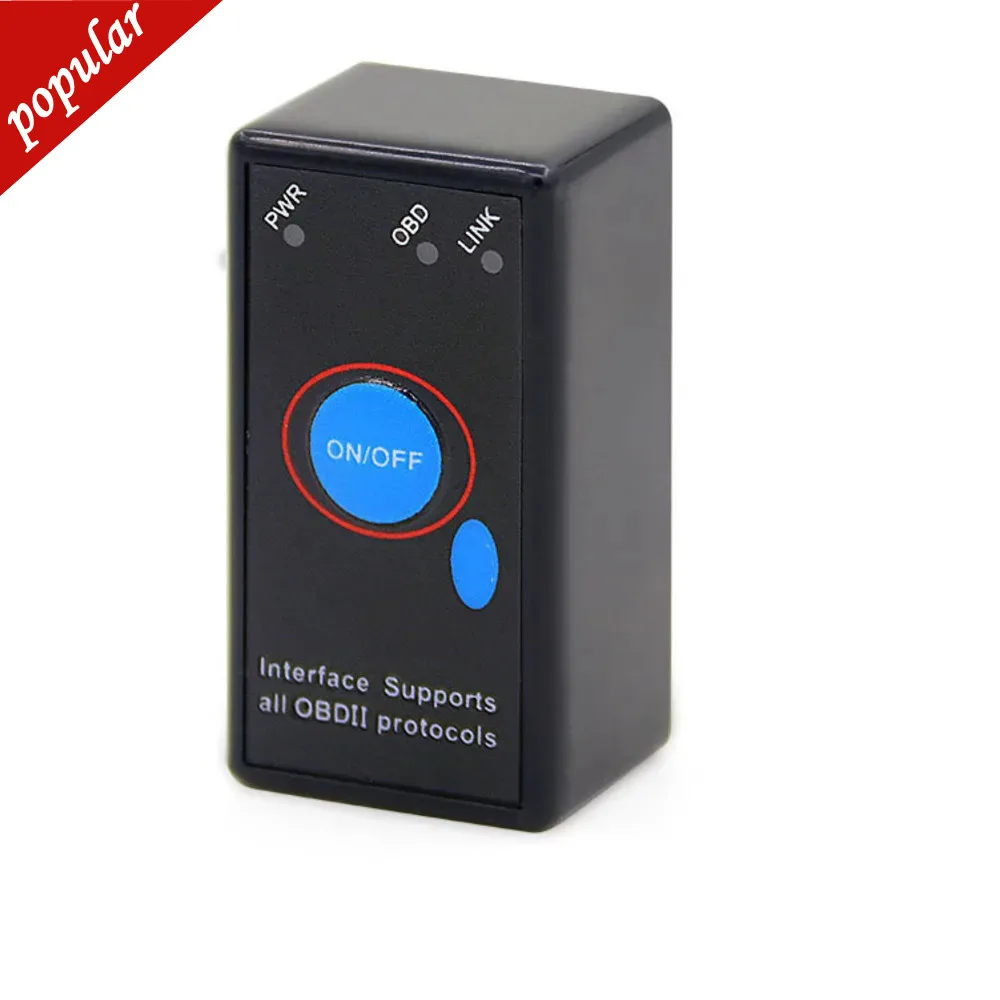 

ELM327 V1.5 OBD2 Code Reader Bluetooth-compatible J1850 Power Switch On/off 12V OBDII ELM 327 Diagnostic Tool