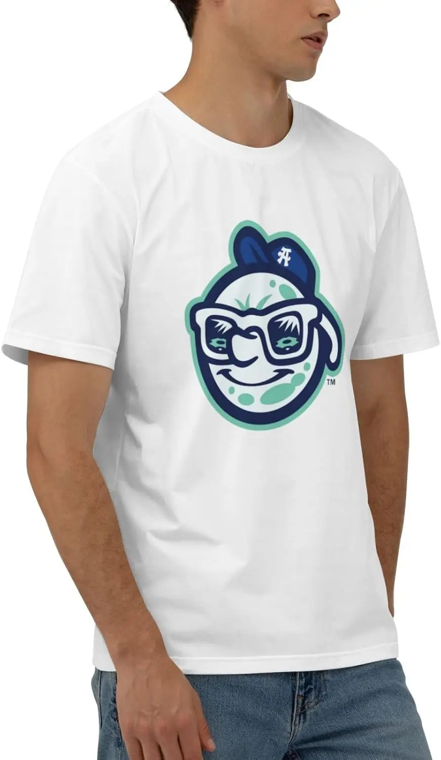 Мужская футболка с коротким рукавом Asheville Классическая Базовая Весенняя для