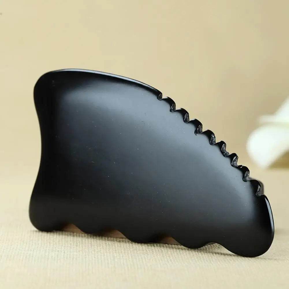 

Natural Bian Stone Facial Gua Sha Kerokan Scraper Tool For Neck Face Beauty SPA Massage Guasha Skin Care Fades Wrinkles Spots