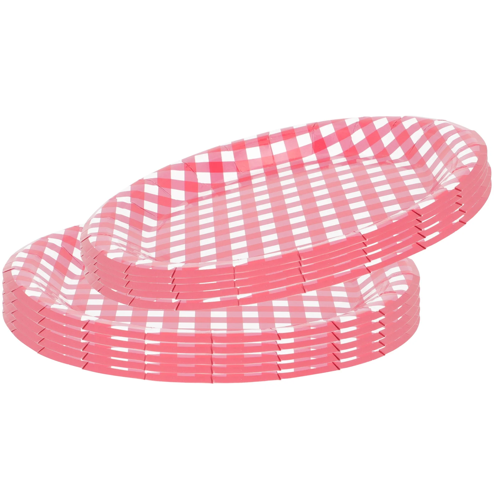 

20Pcs Paper Dessert Plates 7 Inch Dinner Party Dinnerware Tableware