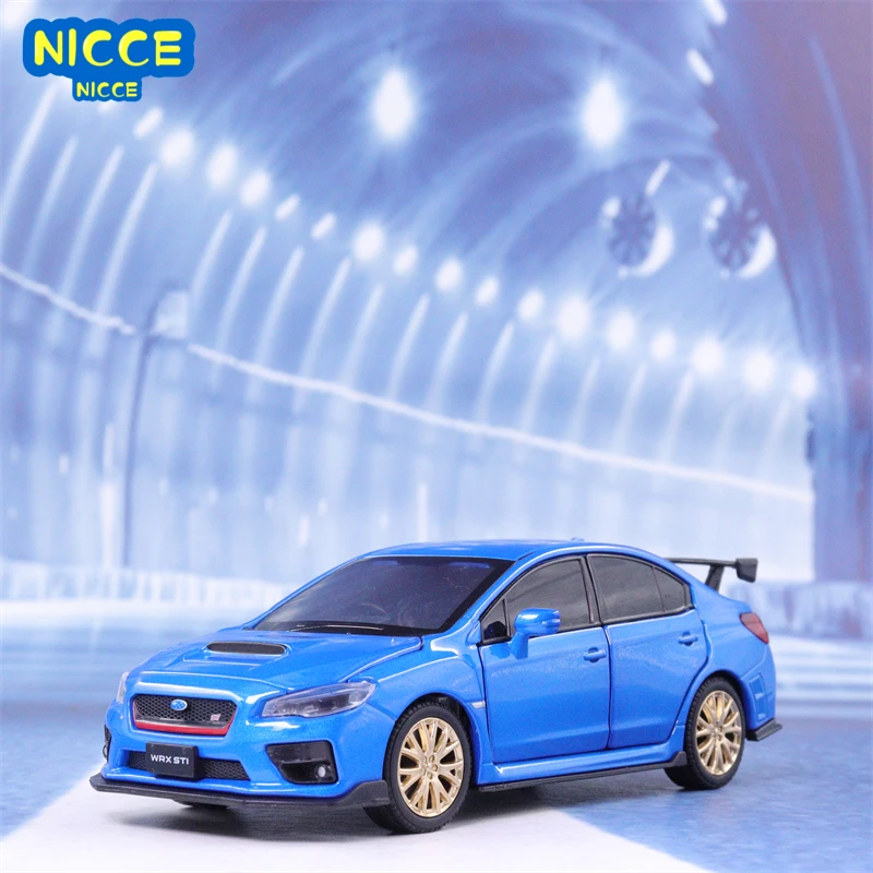 

Nicce 1:32 Subaru WRX STI Alloy Sports Car Model Diecast Metal Toy Car Model Sound and Light Collection Childrens Gift F355