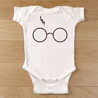 glasses romper new born baby clothes 7 12m baby romper baby girl clothes glasses clothes print kids clothing cotton m