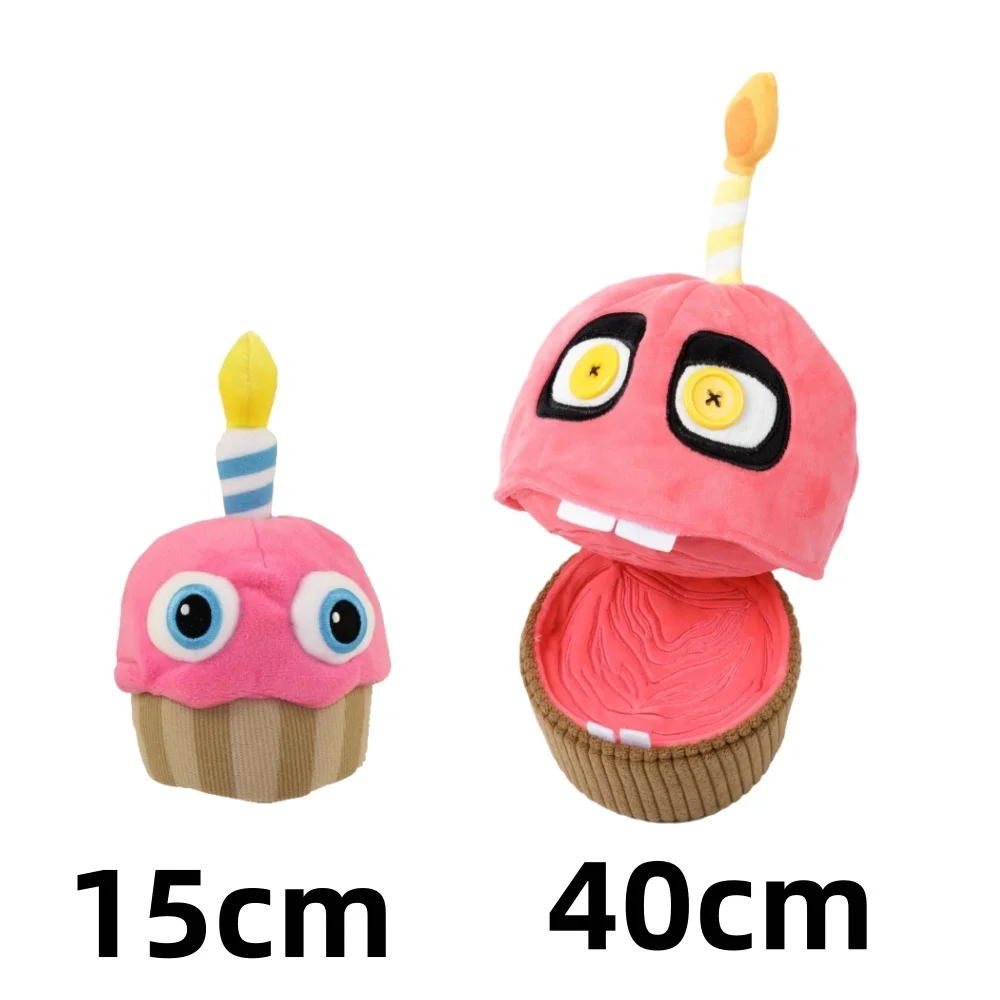 Фото В наличии: Плюшевая кукла Five Nights Cupcake, милая аниме-игрушка, подарок на день рождения и Рождество №2