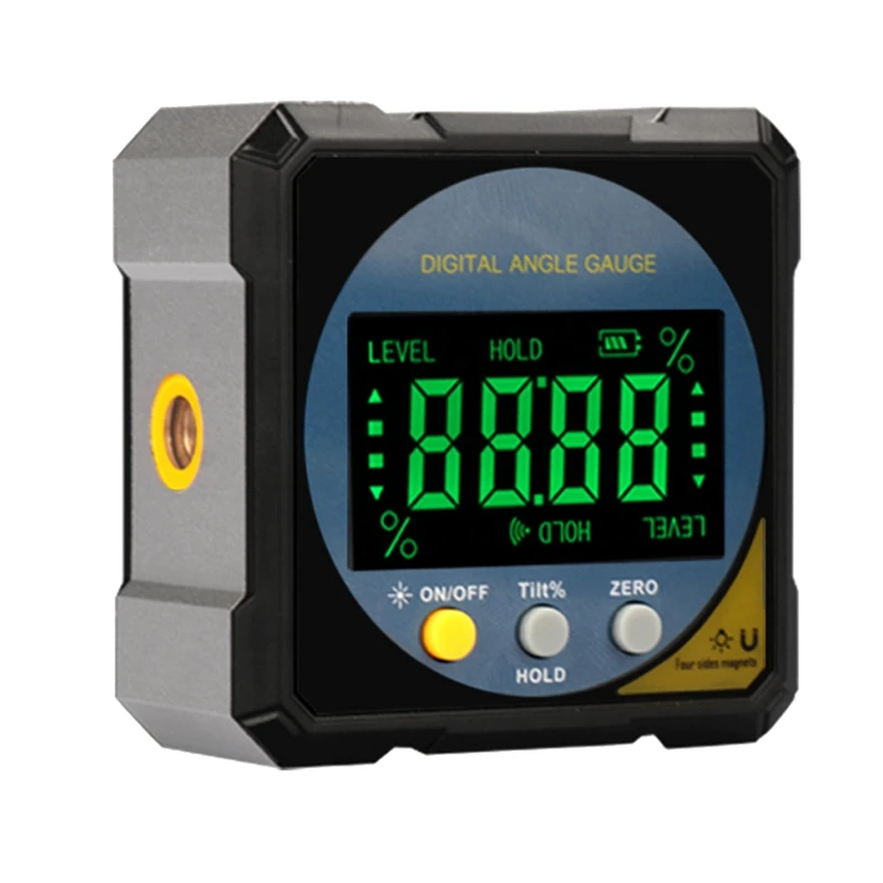 

Digital Angle Finder With Electronic,Four Side Magnets Electronic Protractor Digital Angle Finder Level