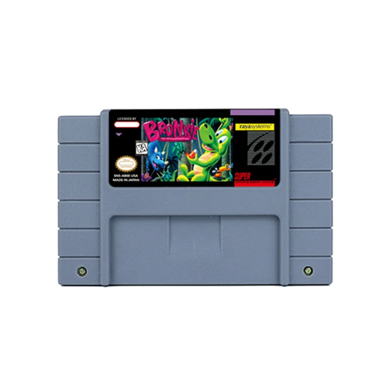 

Игра Бронка бронходиазавр для SNES 16 бит