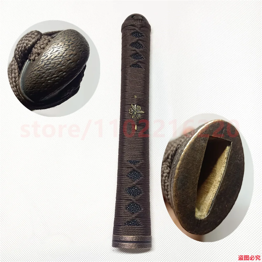 Уникальная ручка Rikko Battle Tsuka 27 см21 см, ручка из сплава Fuchi Kashira Menuki для Японии, настоящая японская самурайская катана, фитинги, новинка (art.: 3920cd12bb180) - 3920cd12bb180