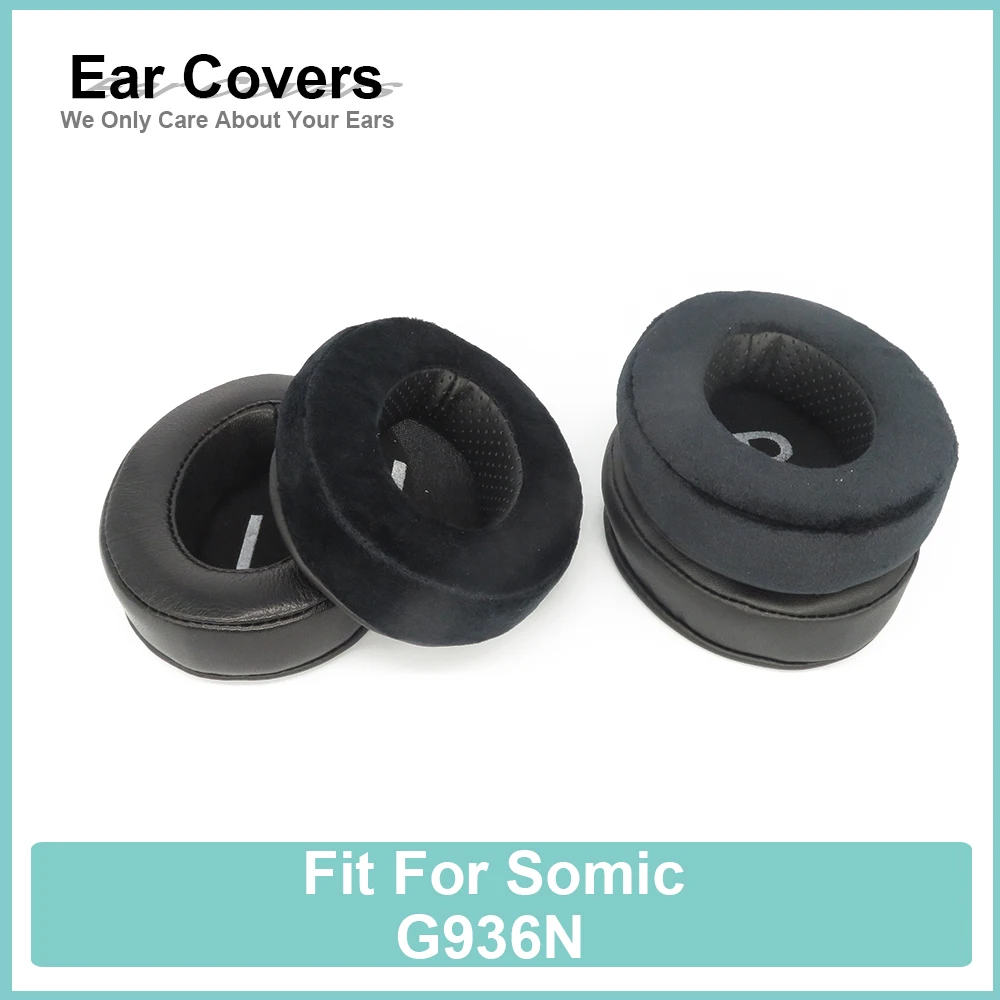 

Earpads For Somic G936N Headphone Earcushions Protein Velour Sheepskin Pads Foam Ear Pads Black