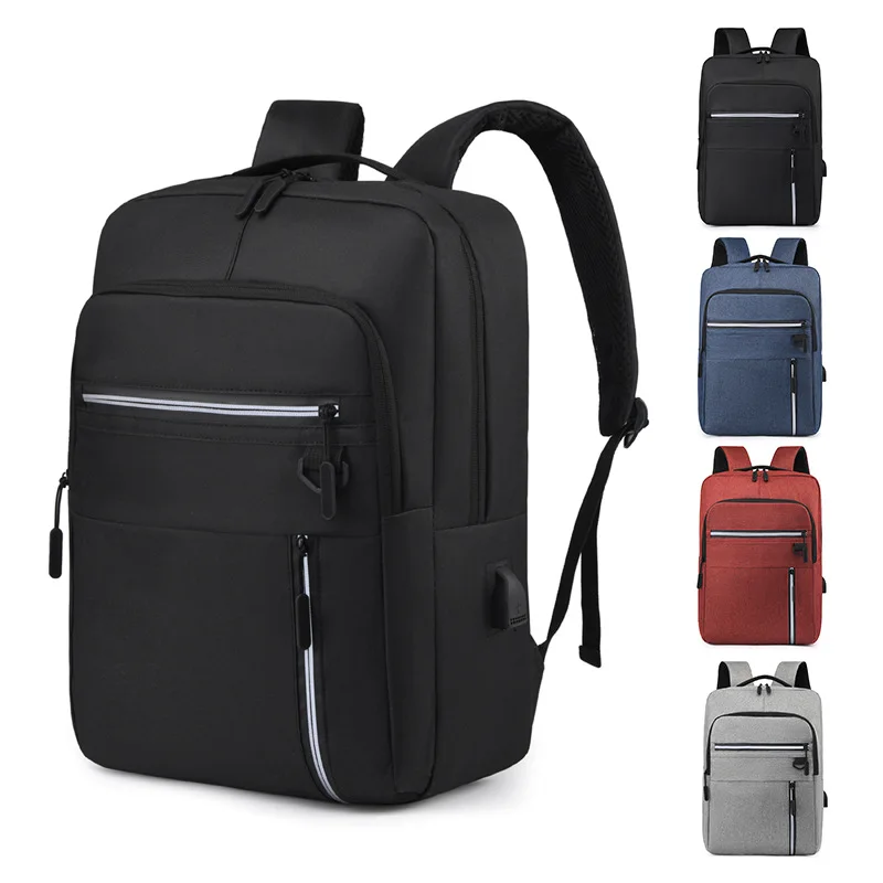 

Многофункциональные мужские рюкзаки, водонепроницаемая сумка для мужчин, школьный ранец, сумка для книг с Usb-портом, мужской черный рюкзак