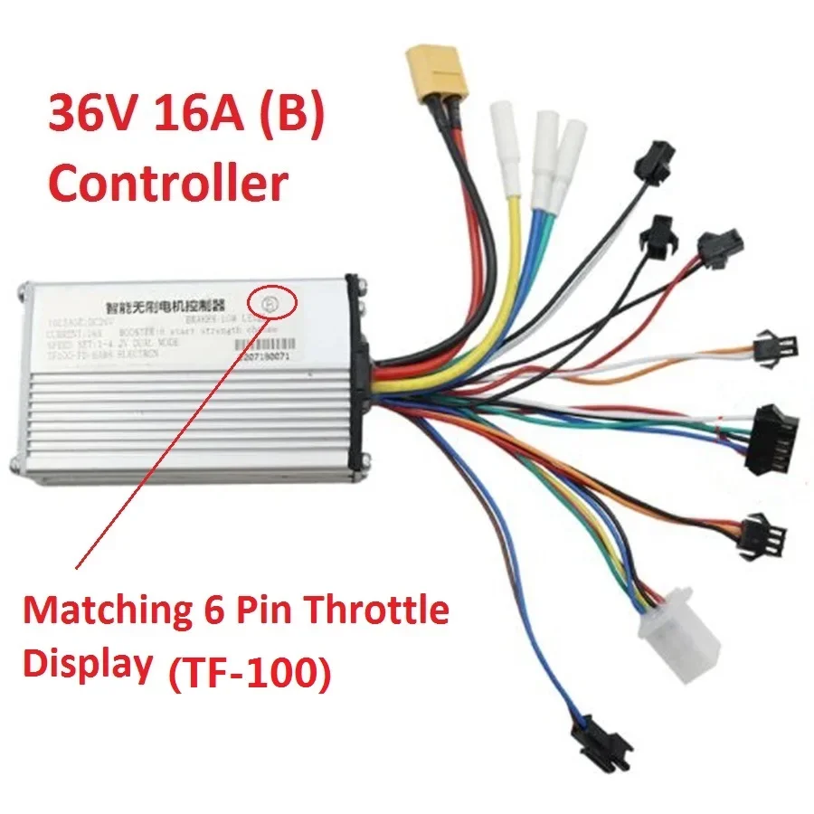 Для 10-дюймового скутера KUGOO M4 электрический скутер 36 В 16 А контроллер с TF-100