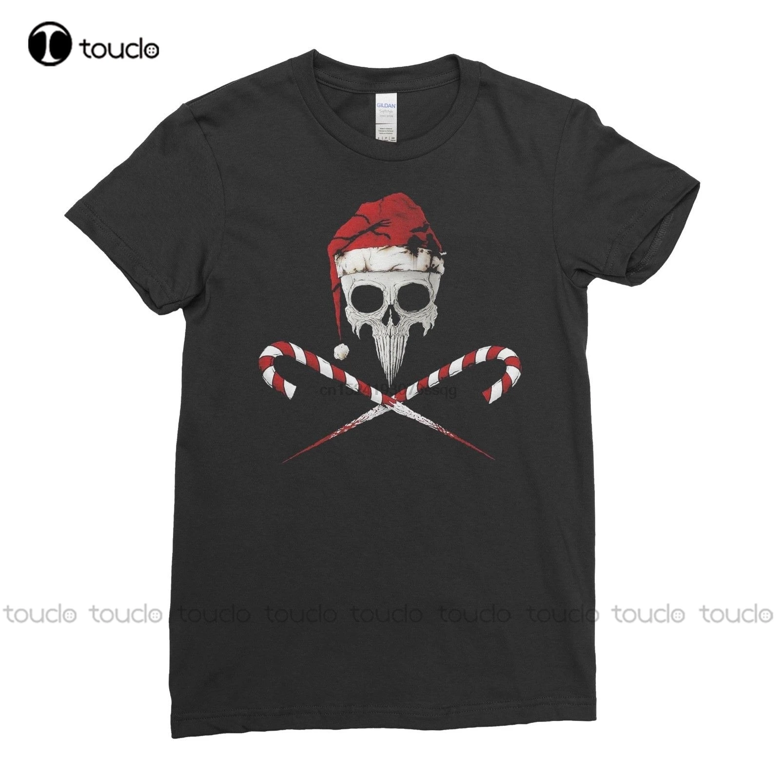 

Punk Rock Skull Rock Santa Christmas Xmas Womens T Shirt Top Tee Cool Casual Pride T Shirt Men Unisex Tshirt Beach Shirts Tshirt