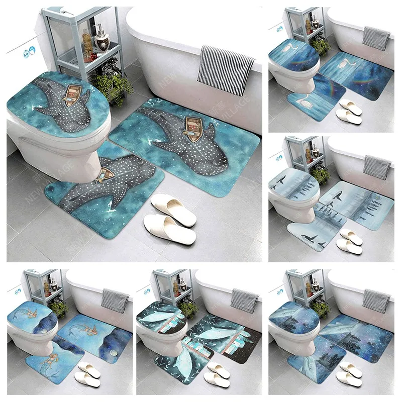 

Противоскользящий Коврик для ванны, коврик для ванной комнаты, коврик для душа, декоративный Впитывающий Коврик для ног, вход в ванну, коври...