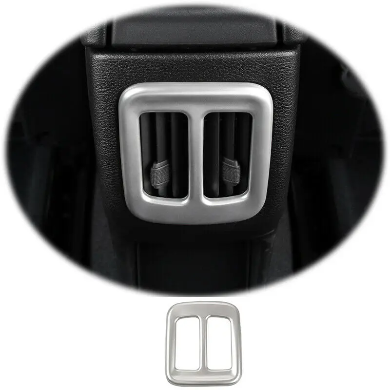

Fit For Jeep Compass 2017-2020 Matte Silver Rear Air Outlet Vent Cover Trim 1PCS