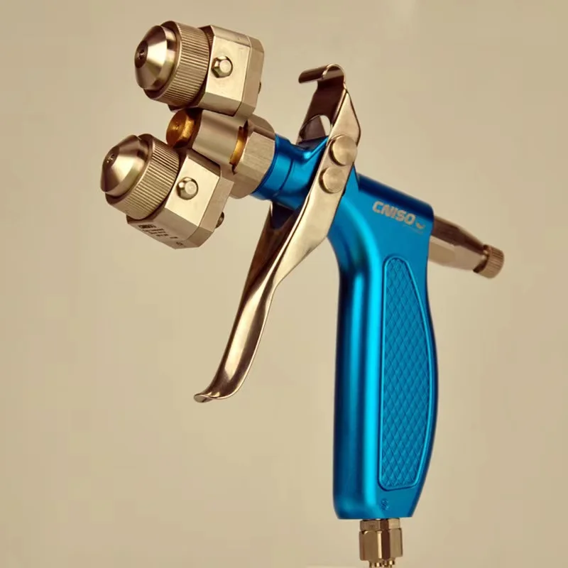

Liquid image professional double heads No. H-S2-C2 blue air spray paint gun