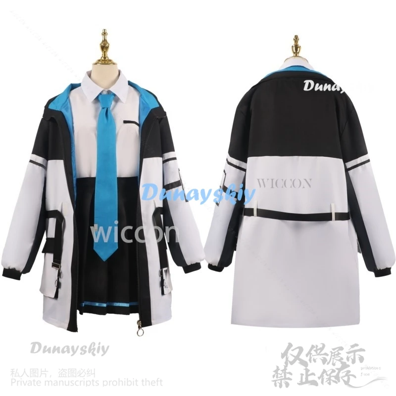 Аниме игра синий архив косплей Tendou Arisu костюм пальто школьная форма JK матросское