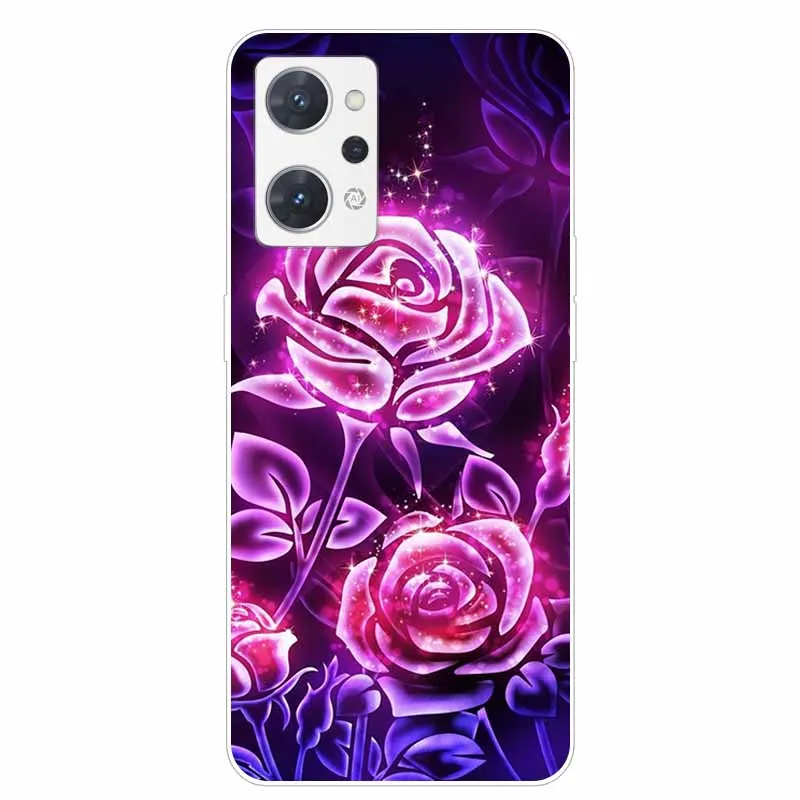 Для OPPO Reno 9A 5G Чехол Прозрачный силиконовый мягкий чехол из ТПУ для Oppo Reno9 A/Reno7 A