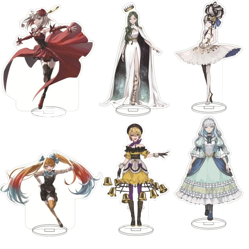 Аниме Takt Op Destiny soporte acrylic stand de PVC juguete TAKT ASAHINA Model office Gift Juguetes