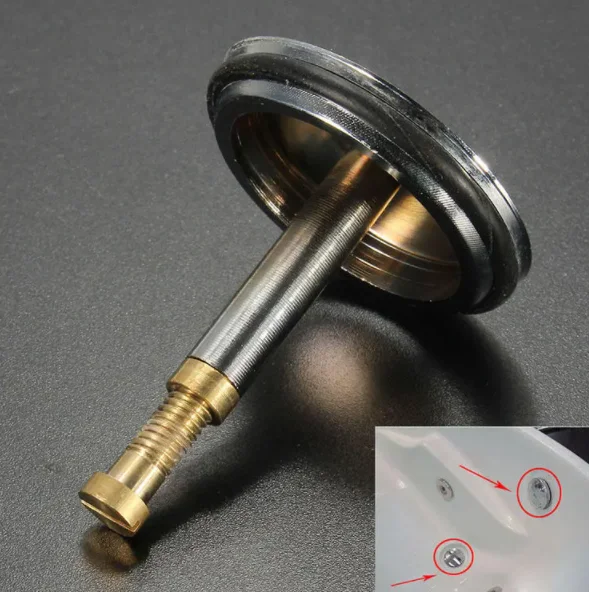 

44 мм заглушка заглушки для ванны Регулируемая запасная всплывающая раковина