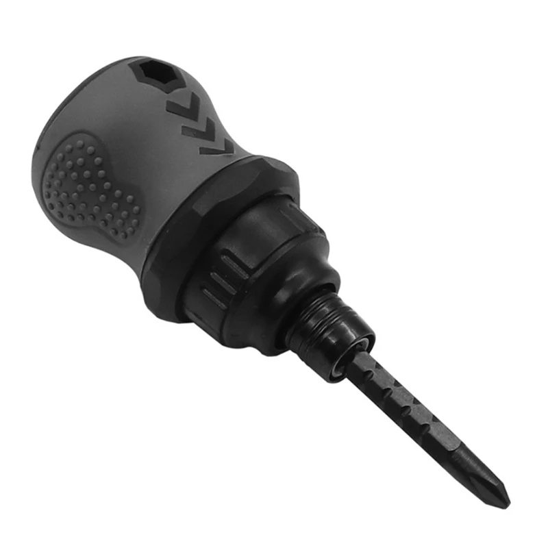 

T Telescopic Ratchet Dual-Purpose Screwdriver Force Saving Cross Screwdriver