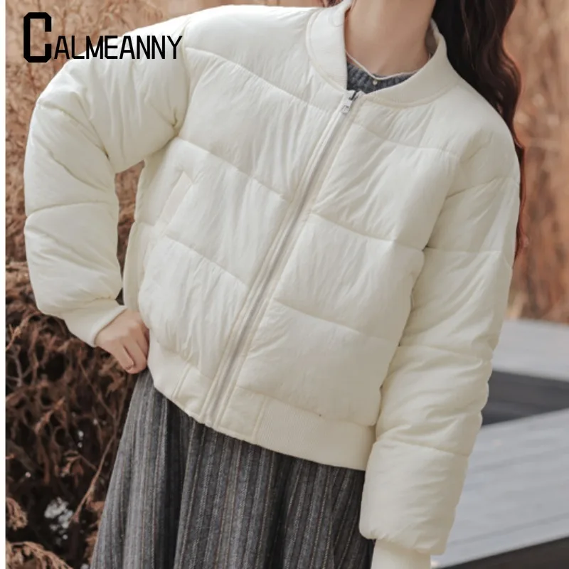 2024 осенне-зимняя женская куртка с хлопковой подкладкой корейское издание