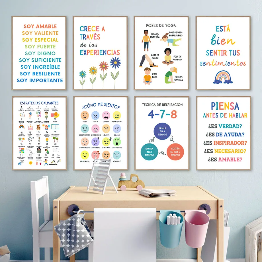 Испанский успокаивающий угол психологическая живопись холст умственное