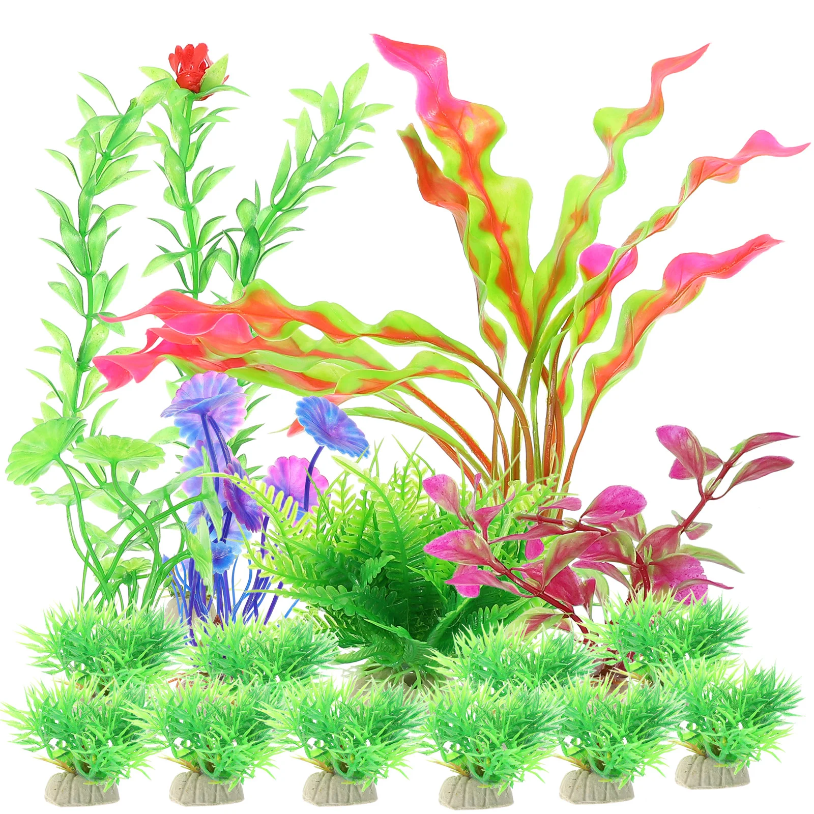 

Tank Aquarium Decorations Accessories Large Aquatic Ornaments Supplies Extra Tall Decor Fake Decoration Artificial Backgrounds