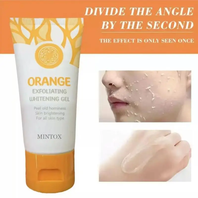 

50g Facial Exfoliating Gel Peeling Gel Face Scrub Deep Remove Cleaning All Skin Types Smooth Moisturizing Skin Exfoliator Cream