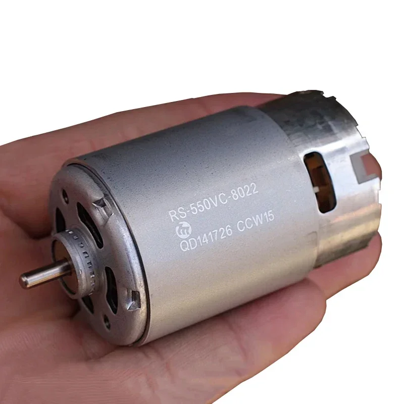Фото RS-550VC-8022 MABUCHI CCW15 DC 12 В 20000 об/мин высокоскоростной мощный микромотор охлаждающий вентилятор DIY электрическая аккумуляторная дрель садовые инструменты №2