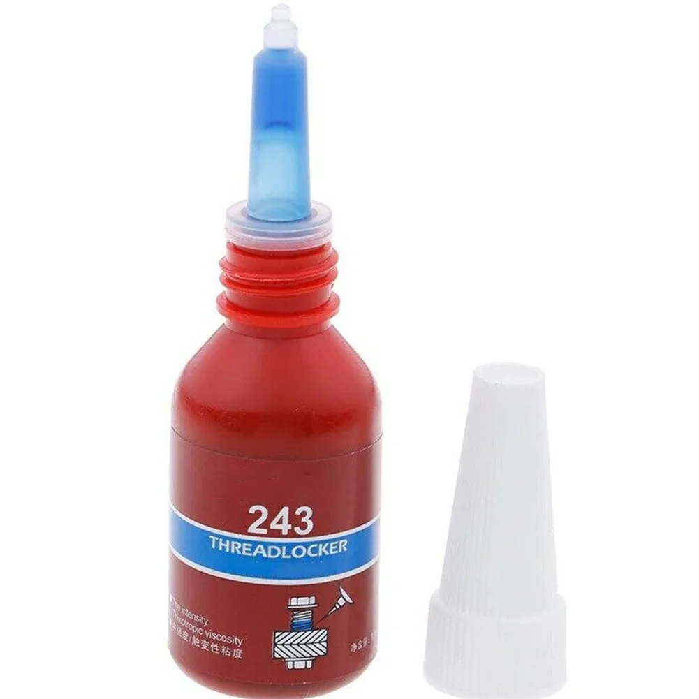 

10 Ml Methacrylate Medium Strength Threadlocker Blue Threadlocker Adhesive 243 For Inert Surface Threads Below M20 Paste Tools