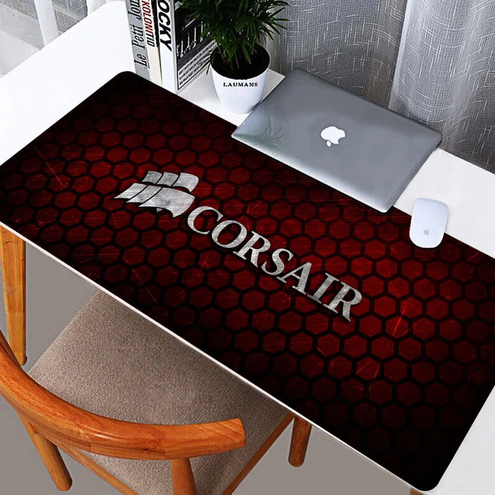 

Corsair Logo XXL Mouse Pad 90x30 Padmouse Gaming Mousepad XL Keyboard Mouse Mat Deskmat Mausepad Tapis De Souris Tappetino Mouse