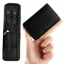Compact Nail Grooming Set Professional Manicure Set for Men Sturdy Nail Scissors Kit Gift for Father Husband Boyfriend