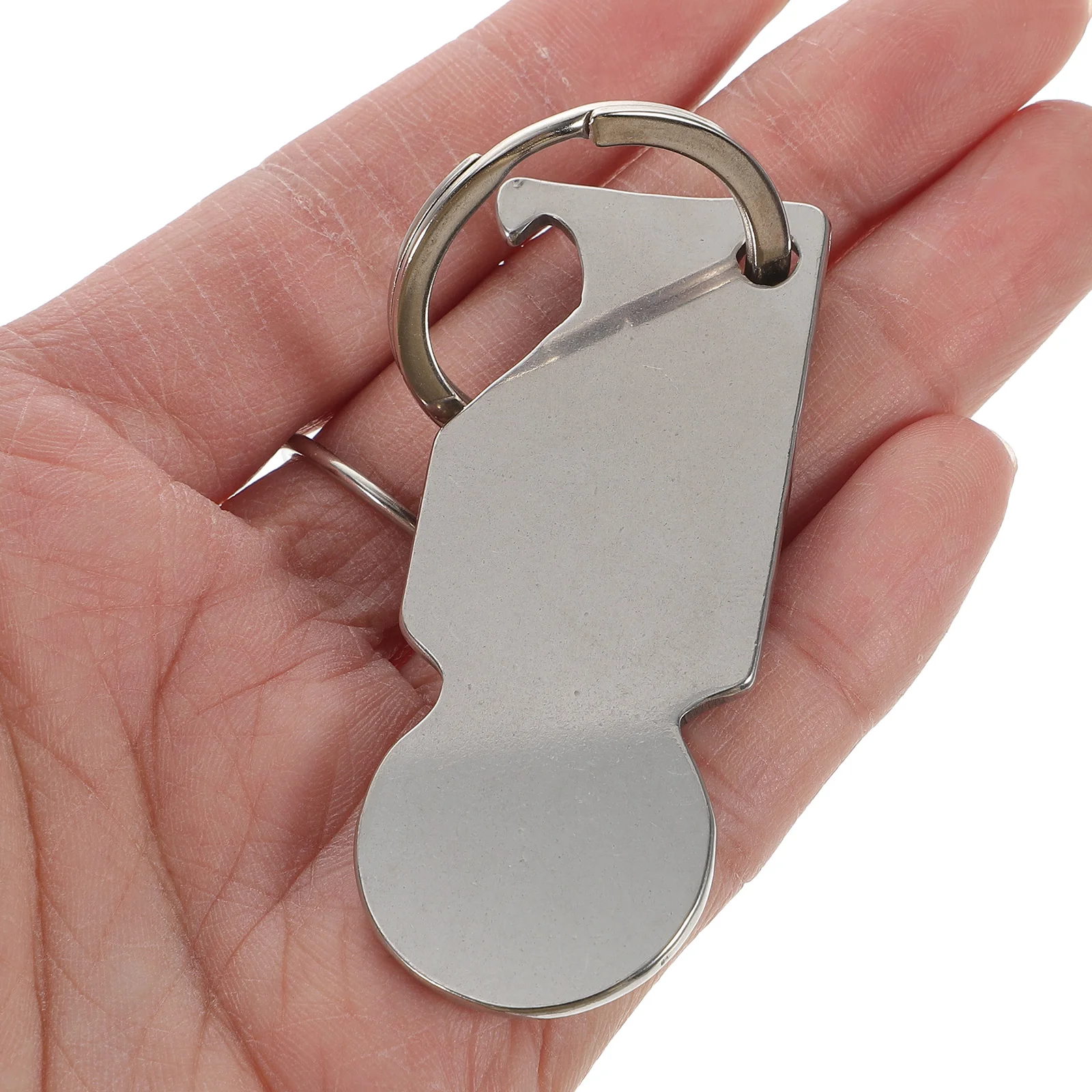 4 шт. держатель для монет брелок тележка жетон кольцо кулон сверхмощный складной