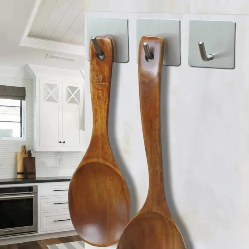 

Useful Wall Hook Self-adhesive Space Saving Strong Load-bearing Adhesive Hook Household Supplies