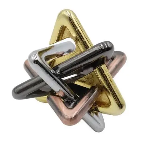 

High Difficulty Level Metal Brain Teasers Game Toy