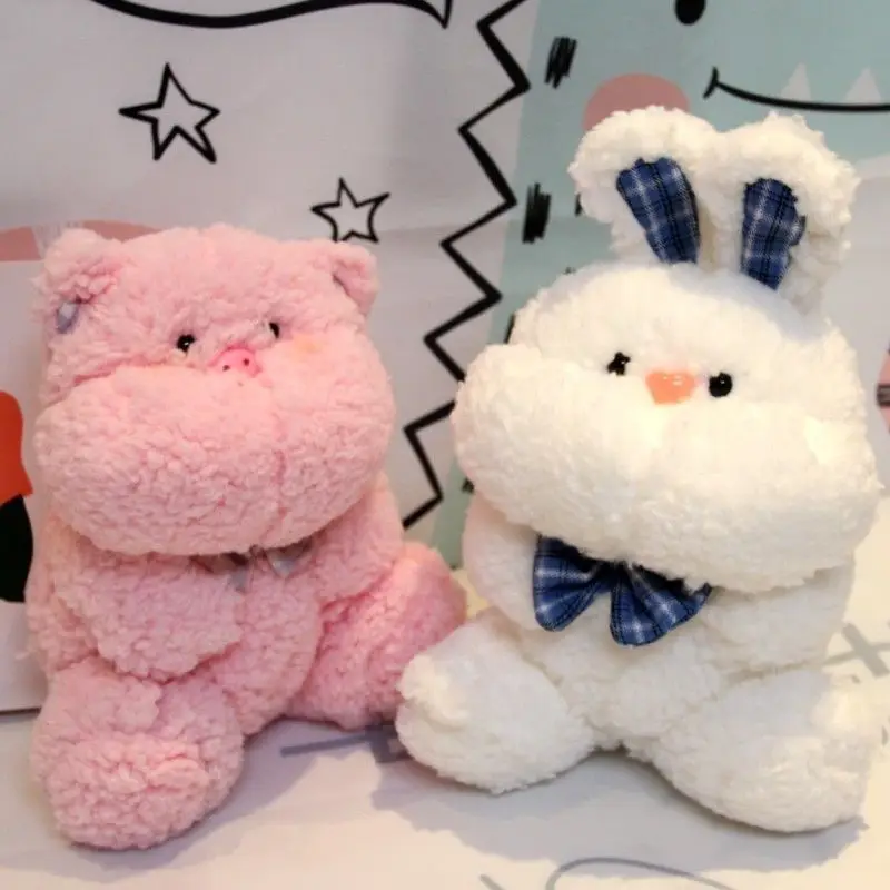 

2013 New 23cm Soft Stuffed Animals Kids Kawaii Bunny Rabbit Sleeping Cute Cartoon Plush Toy Animal Dolls Children Birthday Gift