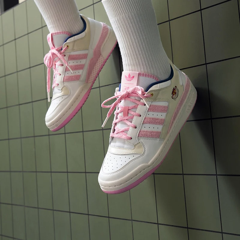 Фото Оригинальные женские спортивные кроссовки Adidas FORUMLOWCL KH5900 №2