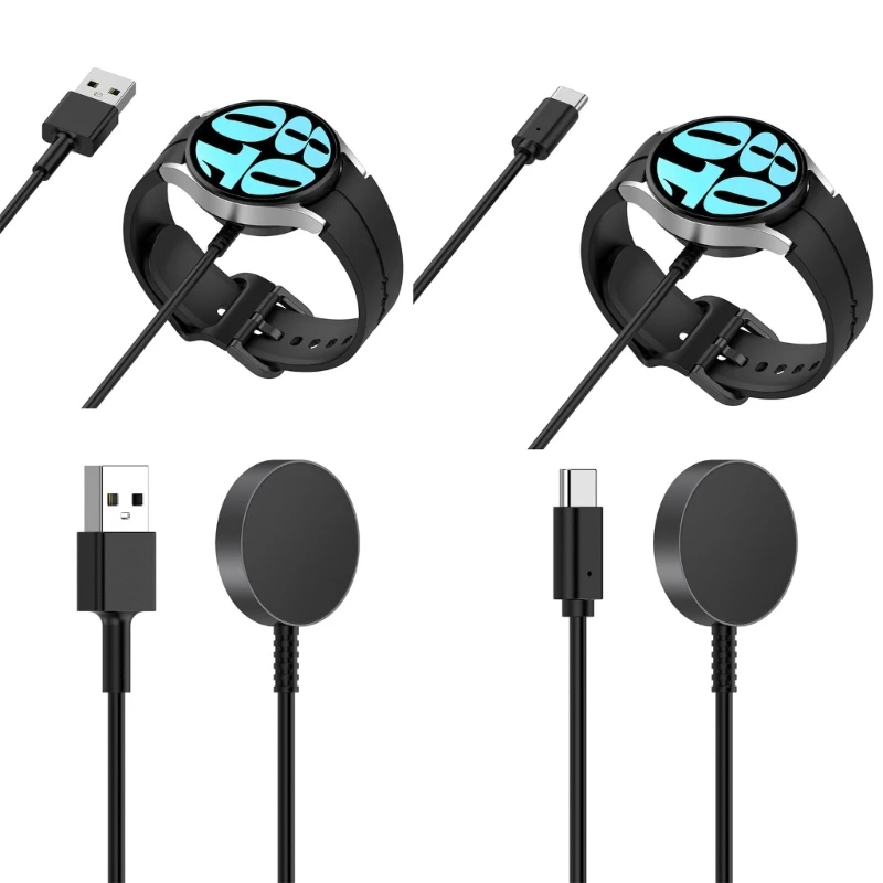 

Type-C/USB Charging Cable Cord for Watch 5/5 Watch 3/4 Active Smartwatch P9JB