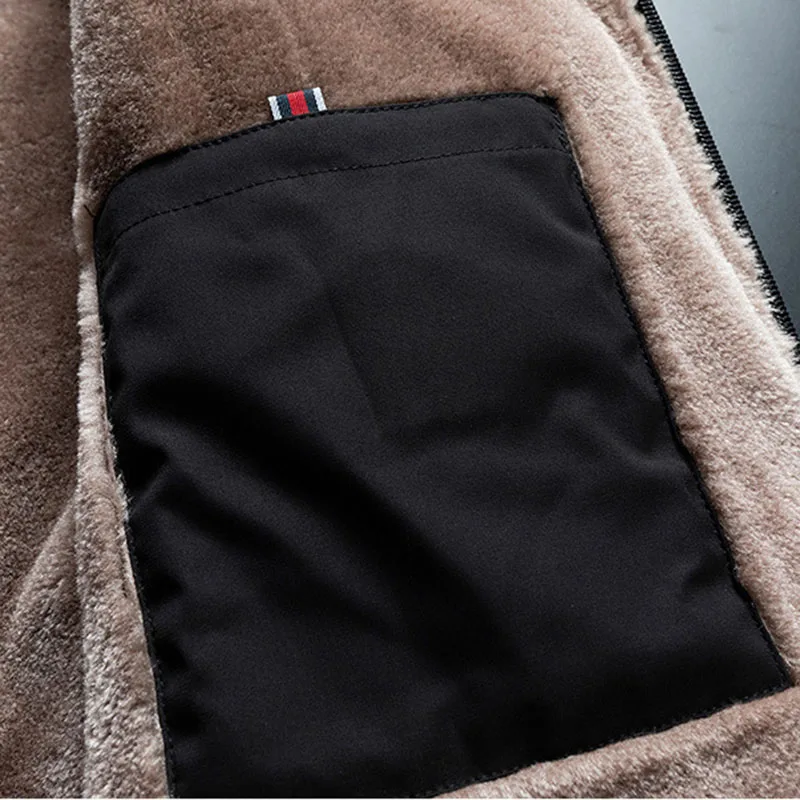 Winter Cotton-Padded Men's Cotton-Padded Clothes Middle-Aged  Elderly 2022 New Casual Long-Sleeved Men's Cotton Jacket NBH647