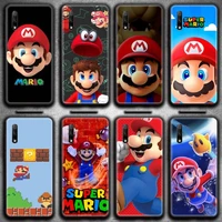 super mario phone case for huawei honor 30 20 10 9 8 8x 8c v30 lite view 7a pro