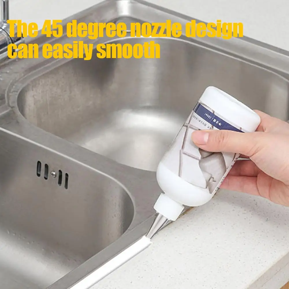 

Caulk Nozzle Applicator 14Pcs Durable Wide Application Silver Color Different Sizes Mini Caulking Finisher Nozzles For Filling