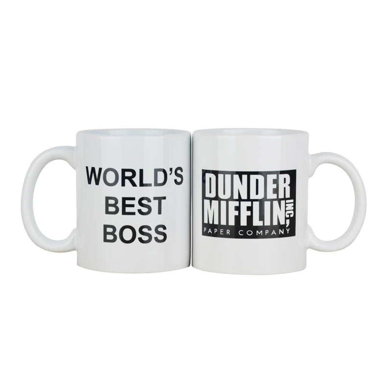 

Dunder Mifflin Лучший в мире владелец офиса, керамическая кофейная чашка
