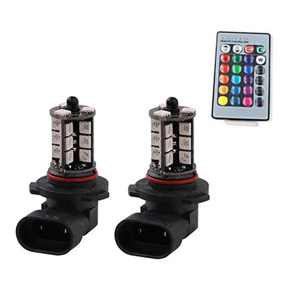 

2pcs 9005 9006 H10 Super White Fog Light 2323 LED Driving Bulb DRL Daytime Running Light Driving Lamp Car Accessories